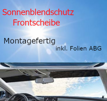 SunTape Sonnenschutzstreifen passgenau geschnitten für Ford Mondeo ’97 Turnier 1996–2000